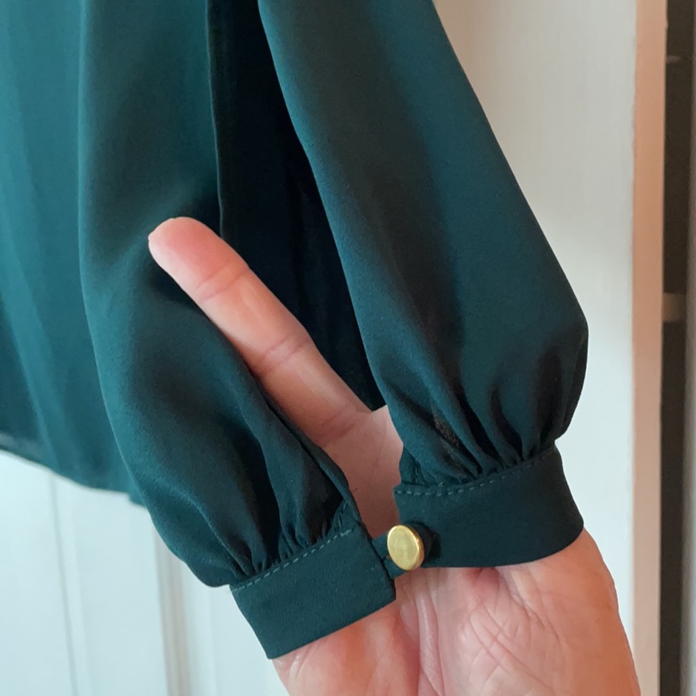 FRANK LYMAN RICH GREEN TOP - Picture 4 of 6